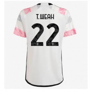 Juventus Timothy Weah #22 Replika Udebanetrøje 2023-24 Kortærmet
